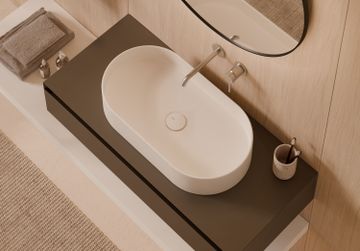 Hide washbasin 65x35 by Alice Ceramica