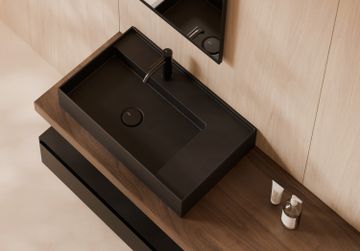 Hide washbasin 65x40 by Alice Ceramica