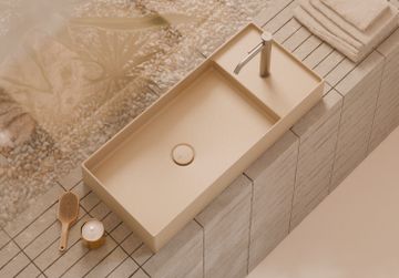 Hide washbasin 85x37 by Alice Ceramica