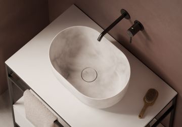 Unica washbasin 45x31 by Alice Ceramica