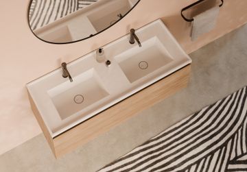 Platea Washbasin 121 by Alice Ceramica