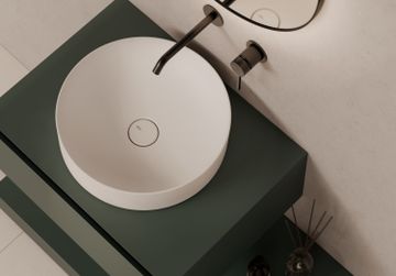 Form inset washbasin Ø40 by Alice Ceramica