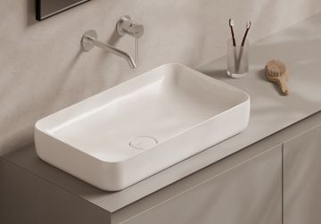 Form inset washbasin 60x35 by Alice Ceramica