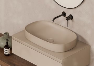 Form inset washbasin 65x40 by Alice Ceramica