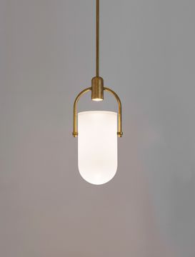 Arc Well Pendant 14" by Allied Maker - view 4