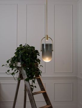 Arc Well Pendant 14" by Allied Maker - view 6