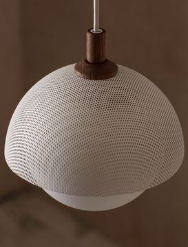 Dome Pendant 10" Perforated by Allied Maker - view 3