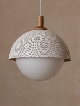 Dome Pendant 10" Perforated by Allied Maker - view 7