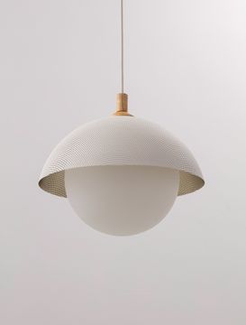 Dome Pendant 14" Perforated by Allied Maker - view 5