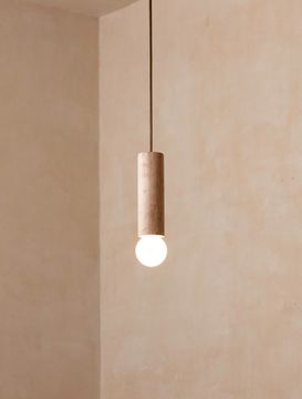 Wood Cylinder Pendant 08" by Allied Maker - view 5