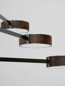 Monoscope 6 Chandelier by Allied Maker - view 3