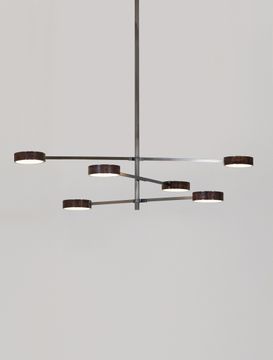 Monoscope 6 Chandelier by Allied Maker - view 5