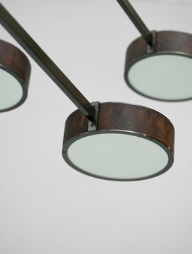 Monoscope 6 Chandelier by Allied Maker - view 7