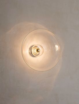 Glass Flush Half-Dome 20" by Allied Maker - view 4