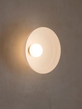 Glass Flush Half-Dome 20" by Allied Maker - view 5