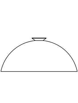 Flush Half-Dome 30" by Allied Maker - view 2