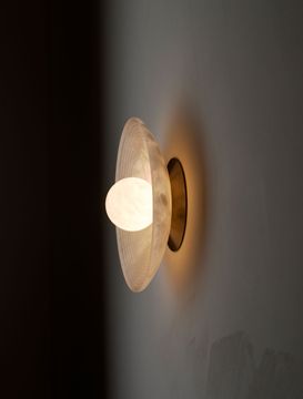 Concentric 10" Alabaster by Allied Maker - view 4