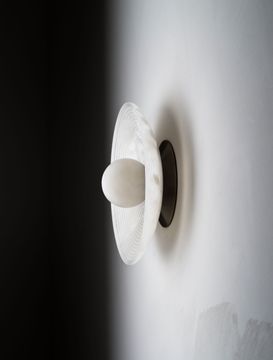 Concentric 10" Alabaster by Allied Maker - view 8