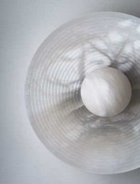 Concentric 10" Alabaster by Allied Maker - view 7