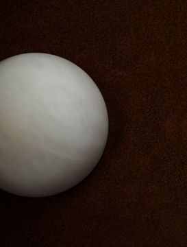 Alabaster Hemisphere 5" by Allied Maker - view 2