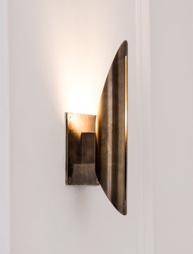 Voyager 11" Flush Sconce by Allied Maker - view 3