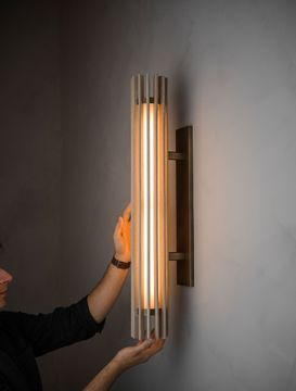 Beacon 30" Sconce by Allied Maker - view 8
