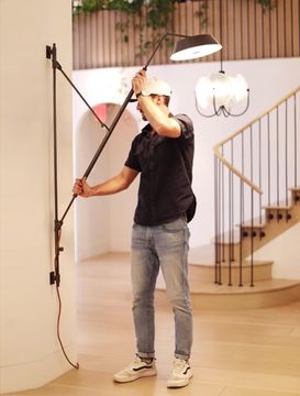 Crane Wall Lamp by Allied Maker - view 4