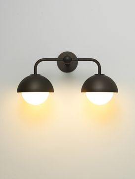 Prospect Double Sconce 08" by Allied Maker - view 4