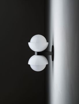 Glass Dual Dome Sconce by Allied Maker - view 6