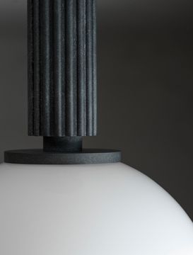 Meridian Flush Globe by Allied Maker - view 2