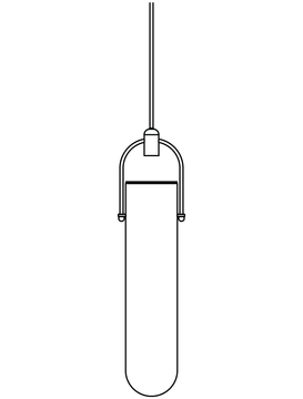 Arc Well Pendant 33" by Allied Maker - view 3