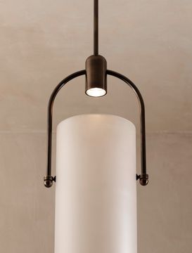 Arc Well Pendant 23" by Allied Maker - view 9