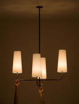 Bola 4 Chandelier by Allied Maker - view 9