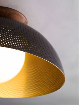 Flush Half-Dome 14" Perforated by Allied Maker - view 8