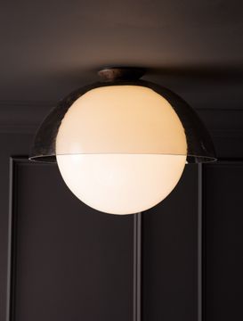 Glass Flush Dome 20" by Allied Maker - view 5