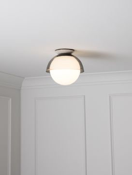 Glass Flush Dome 10" by Allied Maker - view 8