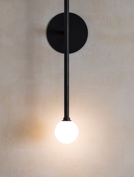 Voyager 11" Orb Sconce by Allied Maker - view 4