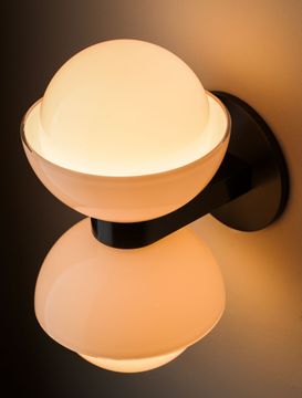 Glass Dual Dome Sconce by Allied Maker - view 7