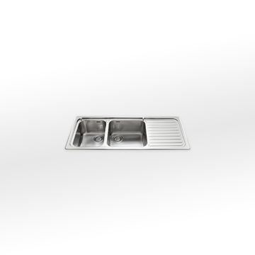Kitchen Sink F 5119/2V1S | F 5119/1S2V by ALPES-INOX