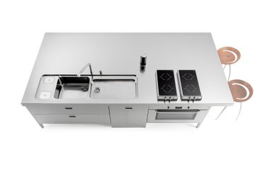 Kitchen Sink LC310-C120+L60+F90+snack/1 by ALPES-INOX - view 4
