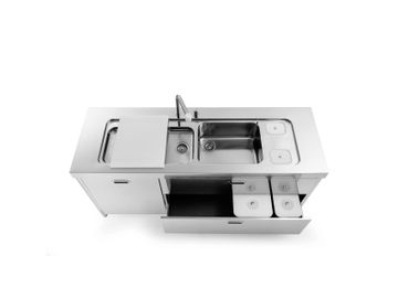 Kitchen Sink L190-L60+C120/1 by ALPES-INOX - view 2
