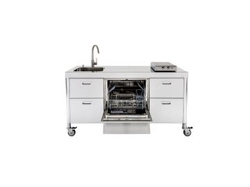 Kitchen Sink LC160-C45+L60+C45/1 by ALPES-INOX - view 3