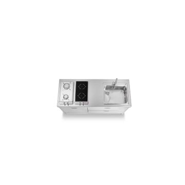 Kitchen Sink LC160-L60+C90/1 by ALPES-INOX
