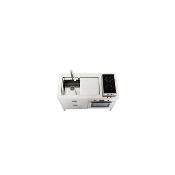 Kitchen Sink LC130-C60+F60/1 by ALPES-INOX