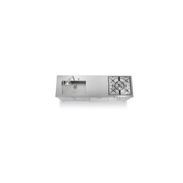 Kitchen Sink LC220-C90+L60+C60/1 by ALPES-INOX
