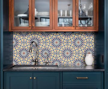 Alhambra Blue Natural 60X60 by Aparici - view 4