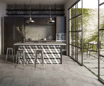 Attila Grey Natural 60X60 by Aparici - view 4