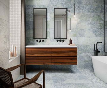 Bohemian Blue Natural 50X100 by Aparici - view 3