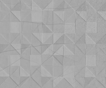 Cracked Grey Origami 45X120 by Aparici - view 2