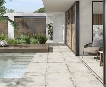 Flamed Ice Natural 100X100 by Aparici - view 5